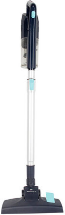 Electroline ESE667 scopa elettrica Aspirapolvere 2 in 1 Secco Senza sacchetto 600 W Nero, Blu