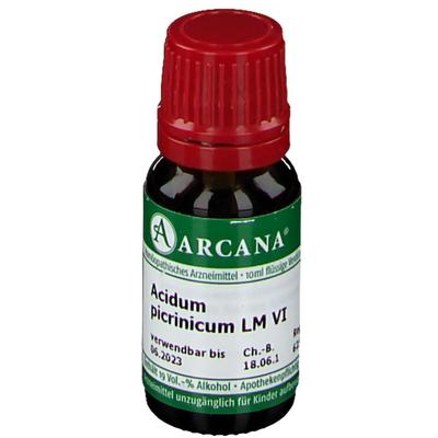 Acidum Picrinicum LM 6 Dilution 10 ml