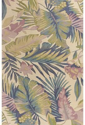 Domani Classics Pastel Tropics Hand-tufted Wool Rug