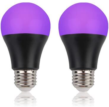Inspire Daily Merch LED UV Blacklight Bulbs For Body Paint Glow In The Dark Fluorescent Poster Lamp LED UV Blacklight Bulbs For Body Paint Glow In The Dark Fluorescent Poster Lamp