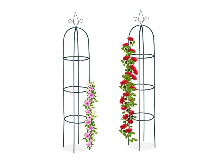 Rankhilfe 200cm 2er-Set Dunkelgrün