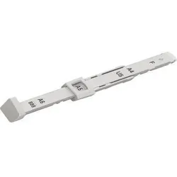 Leitz Anschlagschiene NeXXt 17270085 136mm Kunststoff hellgrau