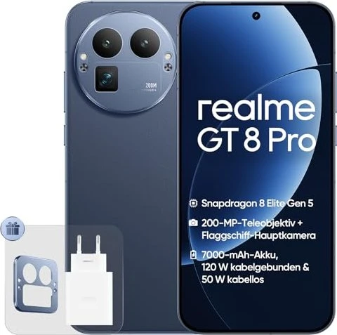 Realme GT 8 Pro 16 GB / 512 GB Urban Blue