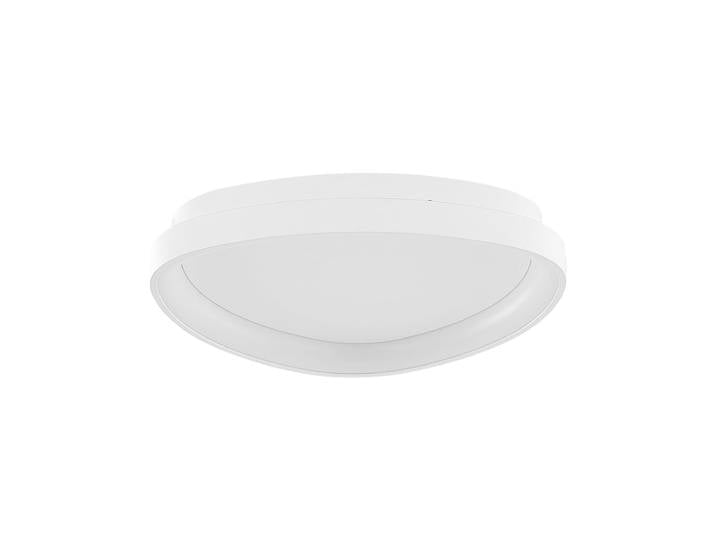Plafonnier à led métal blanc