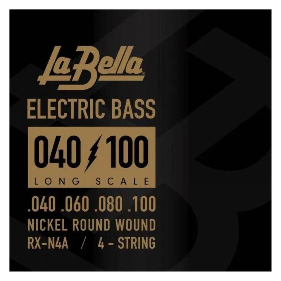 La Bella Bass RX-N4A 040/100 (4x, E-Gitarre) (B00I9FBNAO)