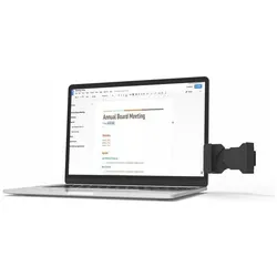 Phoneside Support Ergonomique Smartphone Pour Laptop Et Ecrans PC, Smartphone Halterung, Schwarz