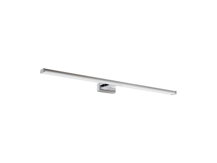 Celina Badezimmer-Wandleuchte Fortaleza, Silberfarben, Weiß, Metall, Kunststoff, länglich, 78 cm, Lampen & Leuchten, Innenbeleuchtung, Wandleuchten, Spiegelleuchten