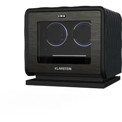 LuminousTime Uhrenbeweger   2 Uhren   viele Einstellungen   LED   10dB Schwarz