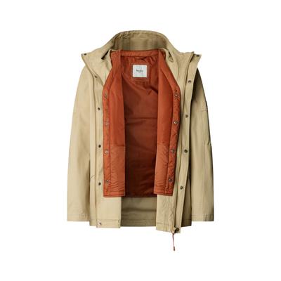 Wintermantel PEPE JEANS "Wintermantel BAMBRIDGE", Herren, Gr. L, malt beige, 100% Baumwolle, Mäntel Wintermantel
