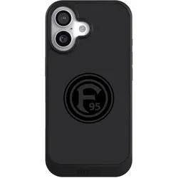 Nivocase Hülle für Apple iPhone 17 Handyhülle NIVOcore Case Schwarz F95 Fortuna Düsseldorf Logo (Apple iPhone 17), Smartphone Hülle, Schwarz
