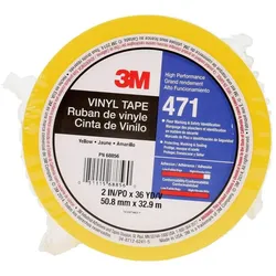 3M, Klebeband, Vinyl tape 471 50mmx33m yellow (50 mm)