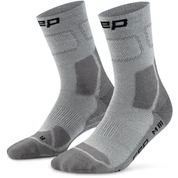 CEP hiking light cushion, mid Socken Herren | Gr. 45-48 | grau - grau