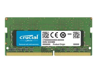 Crucial RAM 32GB (1x32GB) DDR4 3200MHz SODIMM grün CT32G4SFD832A