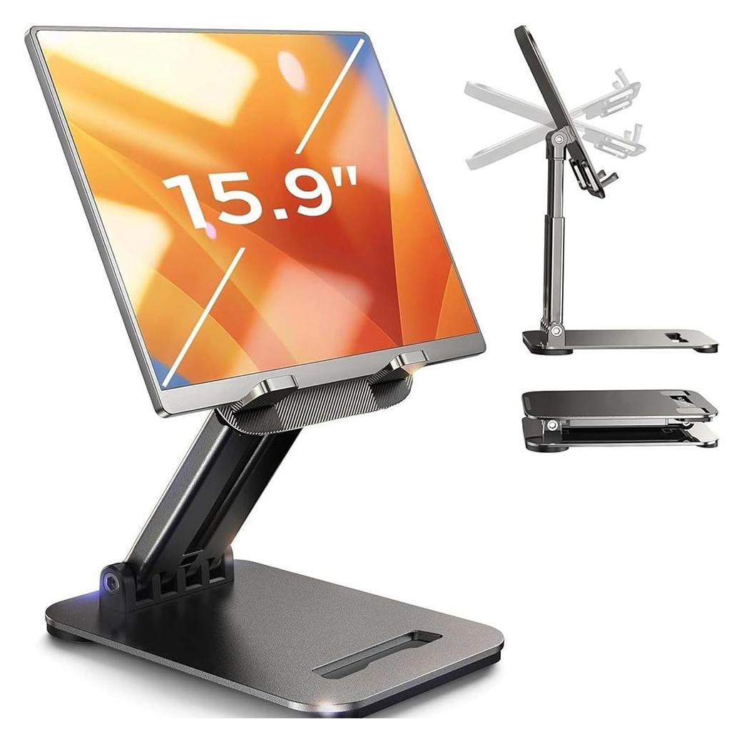 Lisen Stand fur Phone / Tablet, 4inch - 15.9inch, Black (61975631)