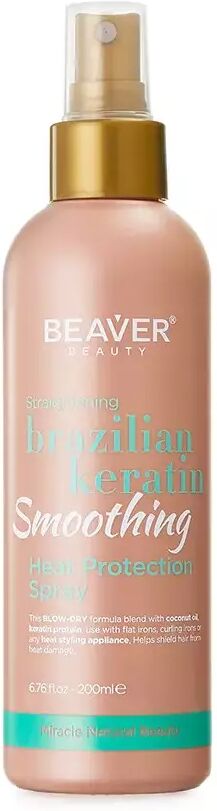 Beaver Brazilian Keratin Heat Protective Spray 200 ml