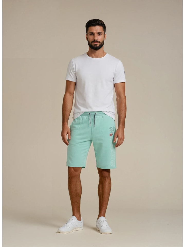 Geographical Norway Sweatbermudas "Ponakry" in Mint - L