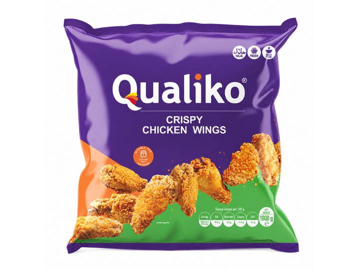 Qualiko Diepvries Krokante Kippenvleugels 1 kg