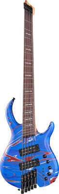 Marcus Miller M6 Headless 5 Blue Swirl Blue Swirl