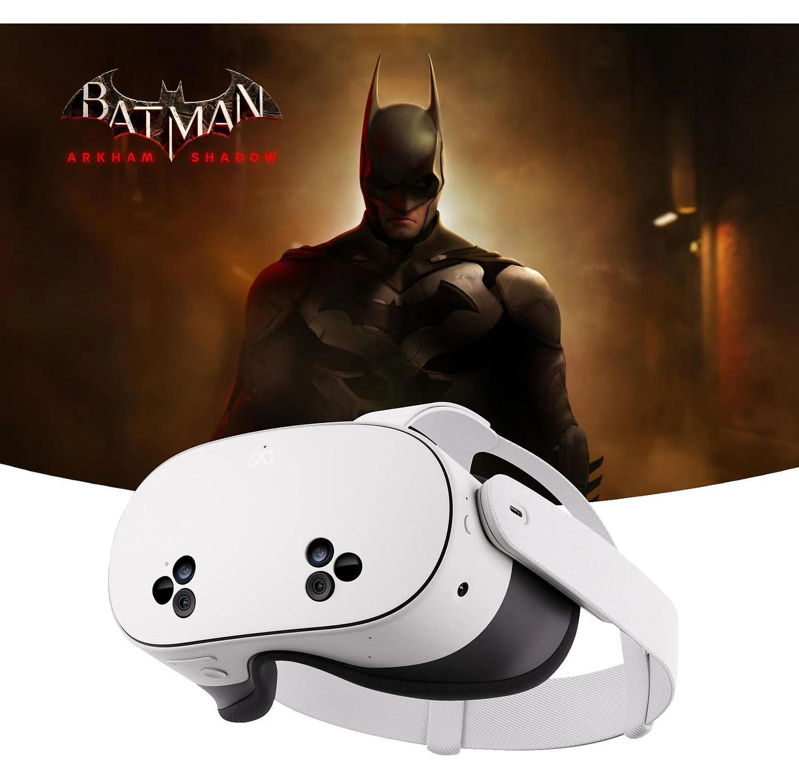 Meta Quest 3S 256GB VR-bril inclusief Batman: Arkham Shadow van Oculus