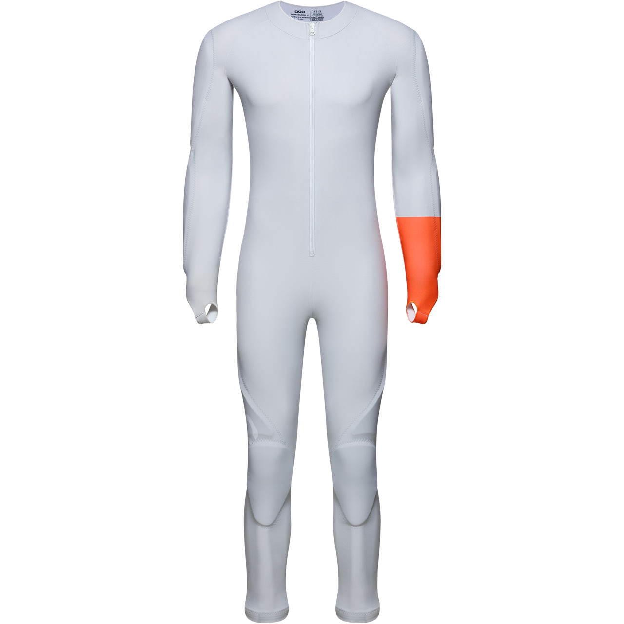 POC Senior Rennanzug SKIN GS granite grey/ zink orange - M