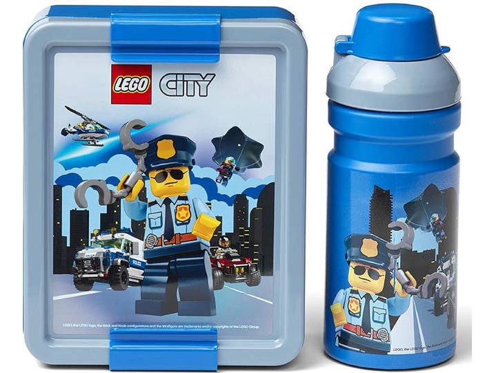 LEGO - Lunchset LEGO City - Polypropyleen - Multicolor