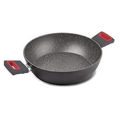 Ghidini Cipriano Viva' Pan Grau und Rot (Bratpfanne, Aluminium) (40387094)