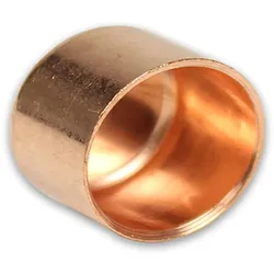 Kupfer Lötfitting Kappe i, verschiedene Größen (Ausführung: 18 mm)