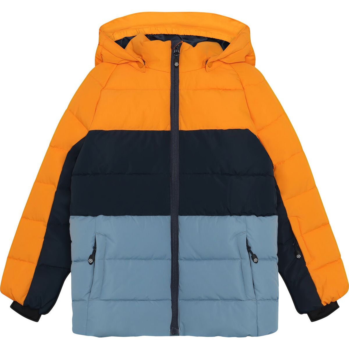 Color Kids Ski Jacket Quilt & Colorblock 742833 total eclipse (7850) 134 742833-7850-134
