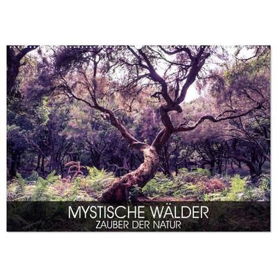 Mystische Wälder - Zauber der Natur (Wandkalender 2027 DIN A2 quer), CALVENDO Monatskalender