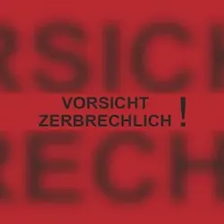 Paketband, "Vorsicht zerbrechlich!" - Rolle à 66 m - 50 mm