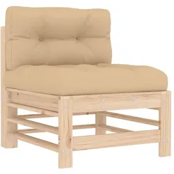 vidaXL, Gartenlounge, Linrenano (2x Mittelteil)
