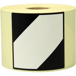 Transpak, Etiketten, Etiketten Masse 100x100mm Papier weiss Aufdruck LQ