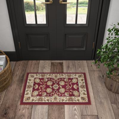 Alise Rugs Soho Traditional Floral Oriental Indoor Area Rug