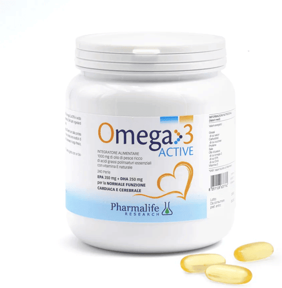Pharmalife research Omega 3 Active Integratore 240 Perle