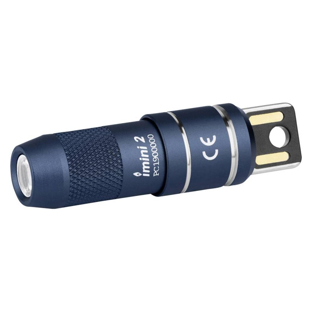 Olight imini 2 (Midnight Blue) imini 2 (Midnight Blue) LED (monochrome) Mini torch rechargeable (5.50 cm, 50 lm) (imini 2 (Midnight Blue))