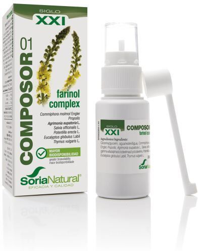 Soria Natural Composor 01 Farinol-Komplex 30 ml