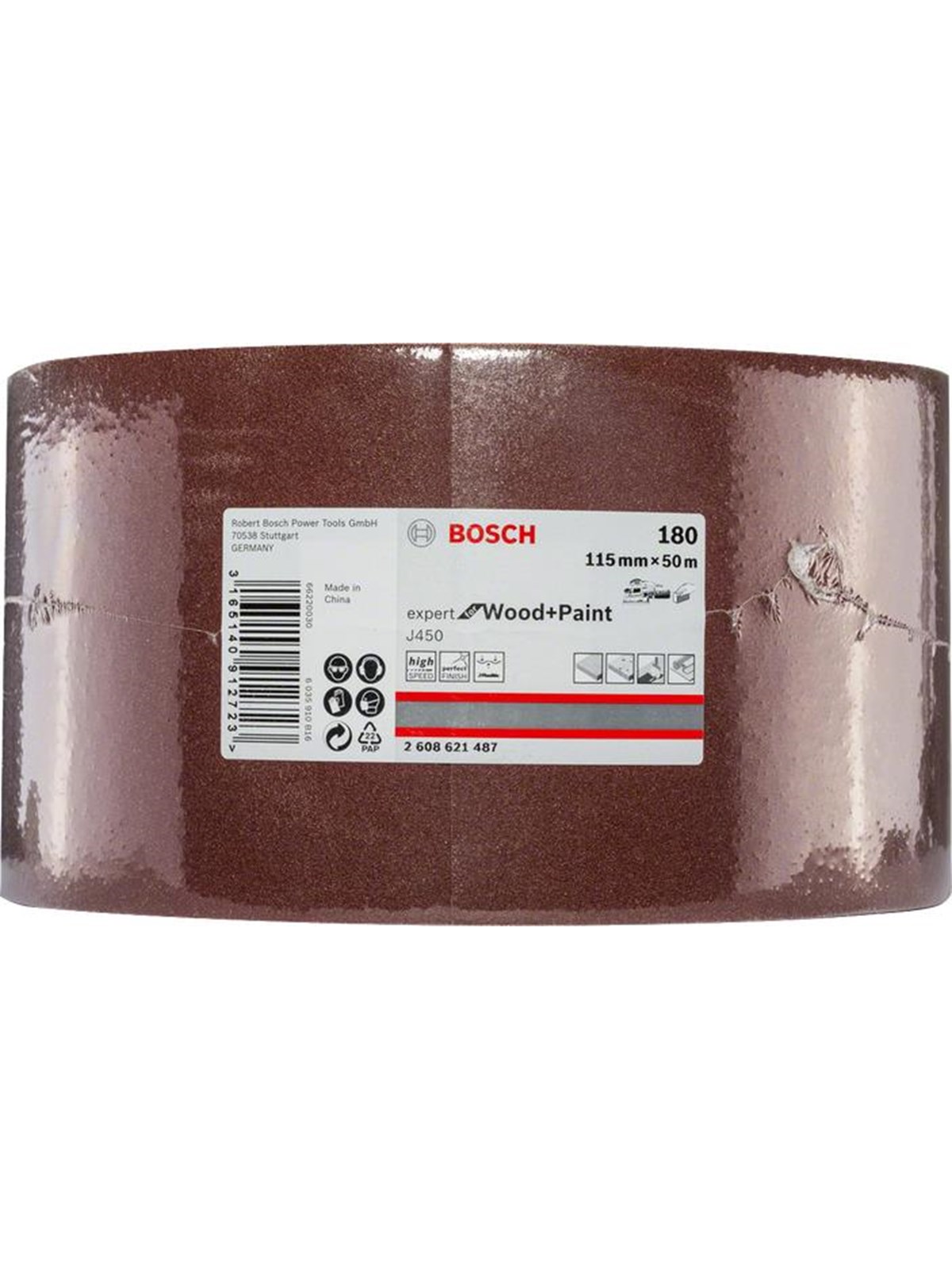 Bosch J450 Expert Sanding Roll P180 50m