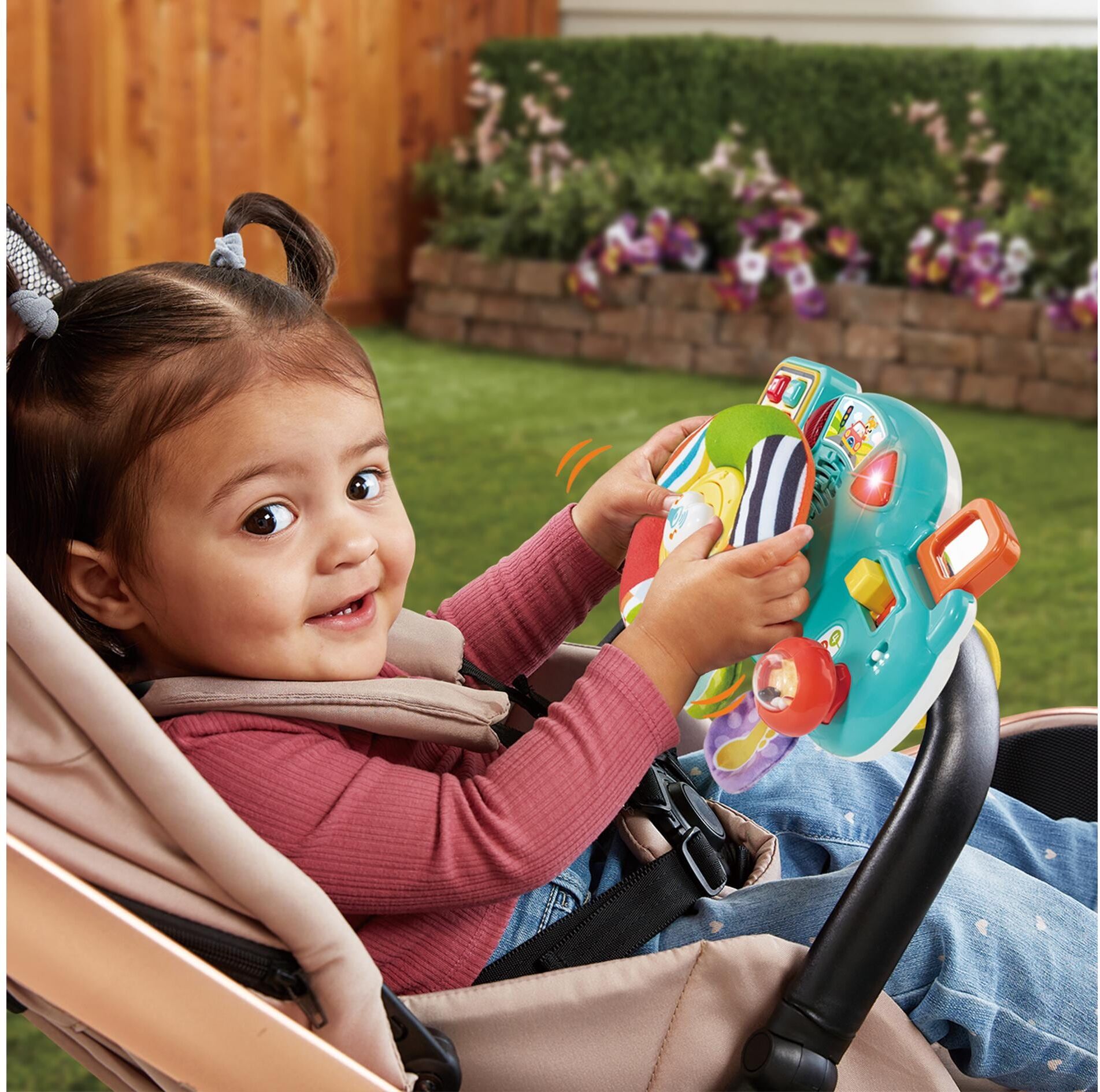 Lernspielzeug VTECH "Babys Lernlenkrad -DE-", Kinder, bunt (mehrfarbig), Kunststoff, Lernspielzeug Lernspielzeug mehrfarbig Einheitsgröße