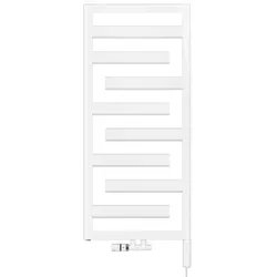Zehnder Design-Heizkörper Tetris Mixbetrieb IHC, Titane, 1228x45x500 mm