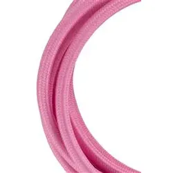 Bailey Textilkabel 2x0,75mm2, pink, 3m
