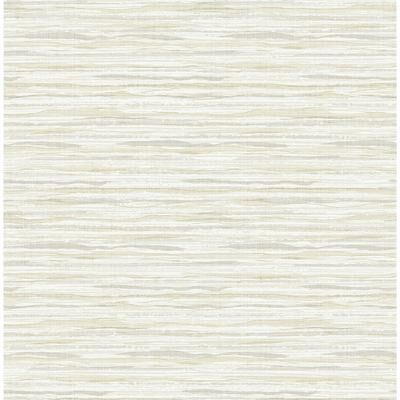 Seabrook Designs Sky Wave Stringcloth Unpasted Wallpaper