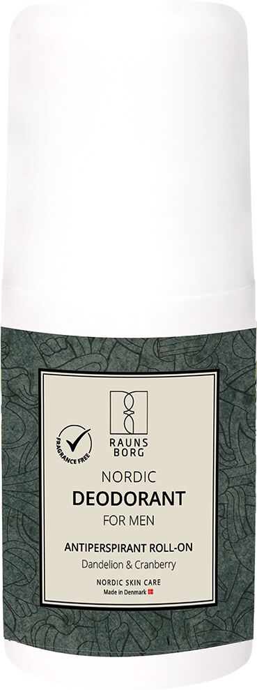 Raunsborg Nordic Deo Roll-on Fragrance Free For Men 75 ml