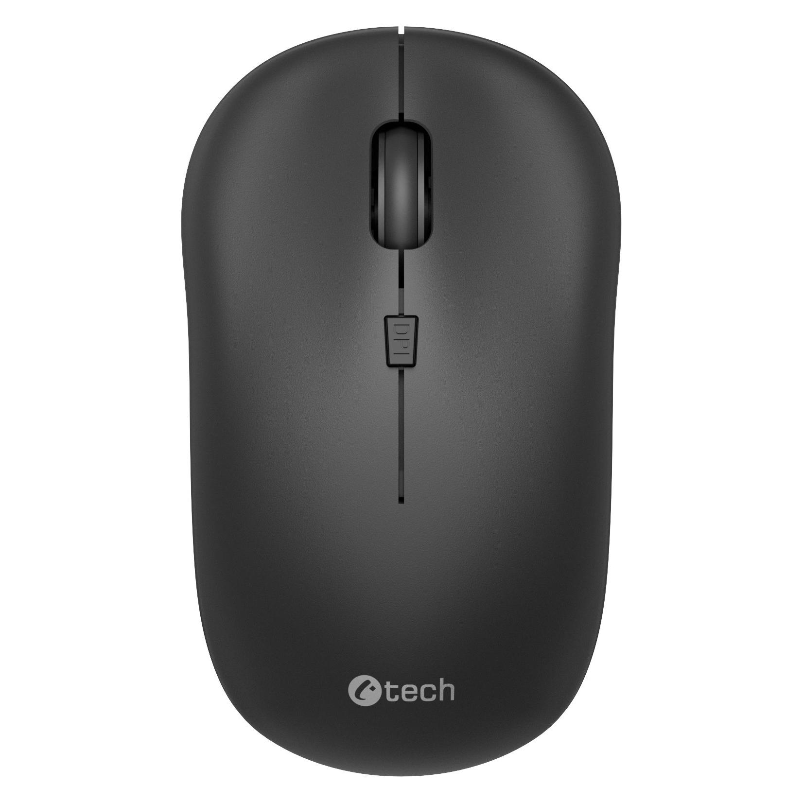 C-Tech Myš WLM-09, Dual mode, bezdrátová, BT5.0 + (Kabellos) (WLM-09)