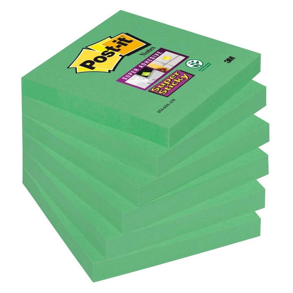 Post-it Super Sticky (76 x 76 mm) (6546SSAW)