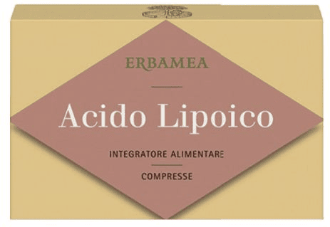 Erbamea Acido Lipoico Integratore Alimentare per Benessere e Difese Immunitarie 24 Compresse