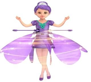 All Categories Goods Rotating Flying Toy, Gesture Induction, Children's Flying Doll, Dancing Simulation Helicopter, Luminous Gift purple