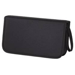 hama 00011617 CD-/DVD-/Blu-ray-Tasche 104, Schwarz