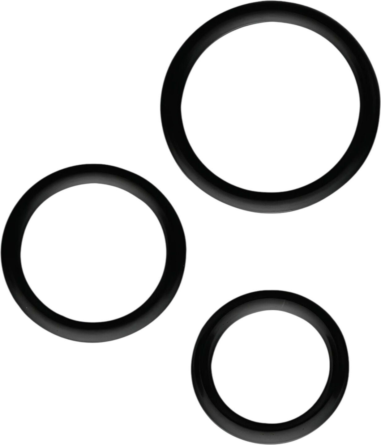 Dream Toys All Time Favorites - 3-Piece Penis Ring Set (Black)