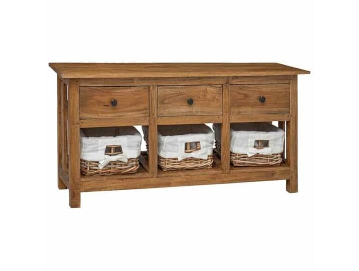 vidaXL Sideboard Massives Mahagoniholz 100x30x50 cm