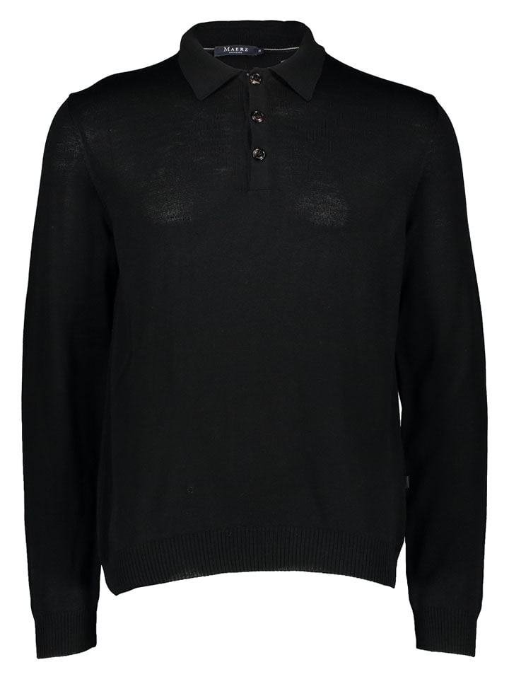 Maerz Muenchen Wollpullover in Schwarz - 52